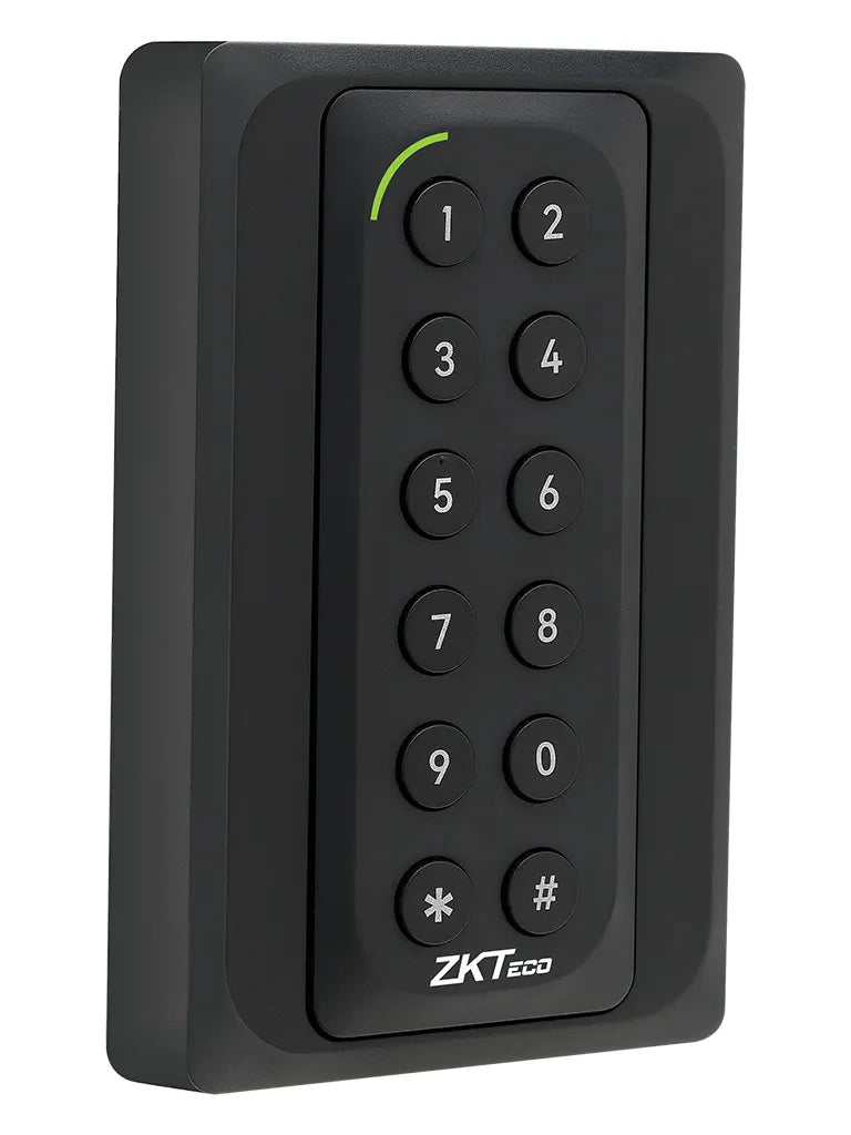 ZKTECO KR902S - Lector Esclavo de Tarjetas  ID 125 Khz y Mifare 13.56 MHz/  IP65/  Wiegand 26/ LED Indicador de Estado