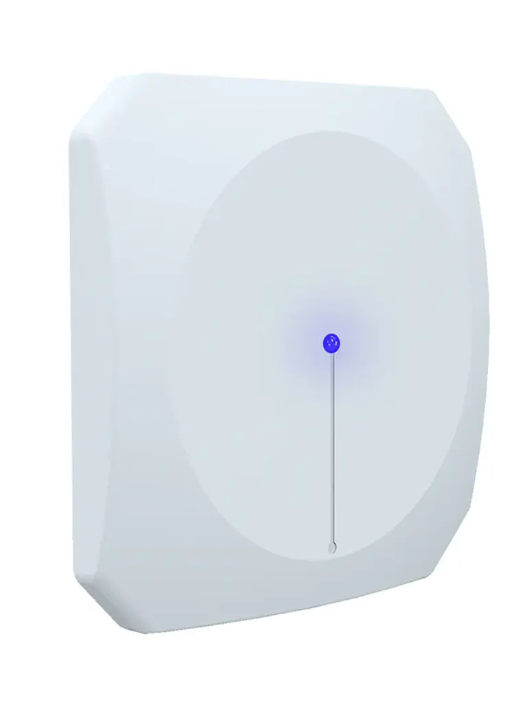 SAXXON SAXVR6 - Lectora de Tarjetas UHF para Control de Acceso Vehicular Alcance de Lectura de 6 metros / Frecuencia 902 MHz - 928 MHz / Encríptale / Conexión por USB / Compatible con Enrolador FC06