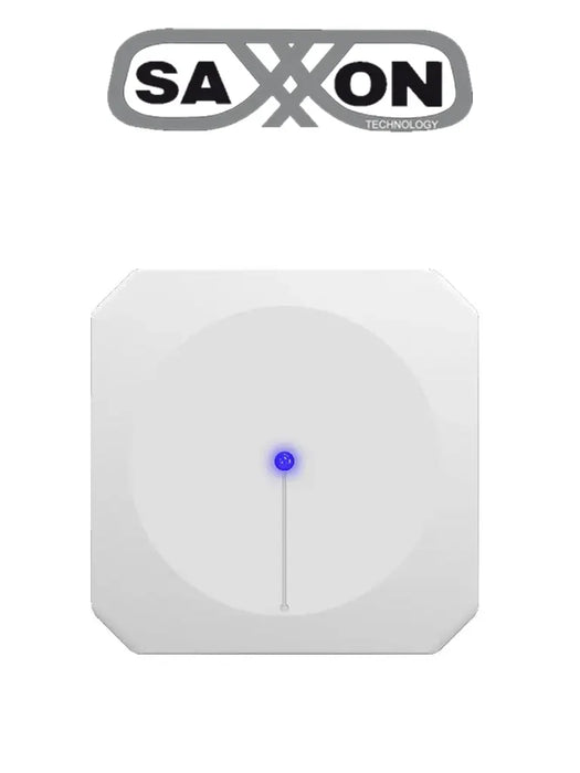 SAXXON SAXVR6 - Lectora de Tarjetas UHF para Control de Acceso Vehicular Alcance de Lectura de 6 metros / Frecuencia 902 MHz - 928 MHz / Encríptale / Conexión por USB / Compatible con Enrolador FC06