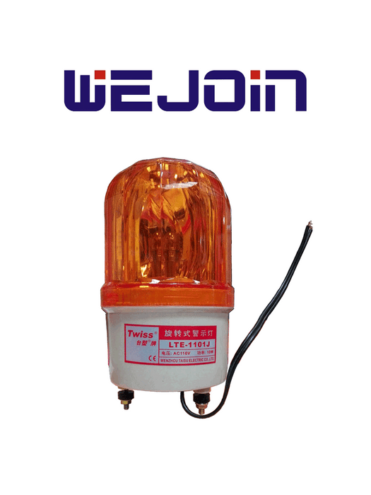WEJOIN SECULIGHT - Luz estroboscópica giratoria / Alarma audible / Compatible con barreras vehiculares / Motor deslizante WJPKMP202