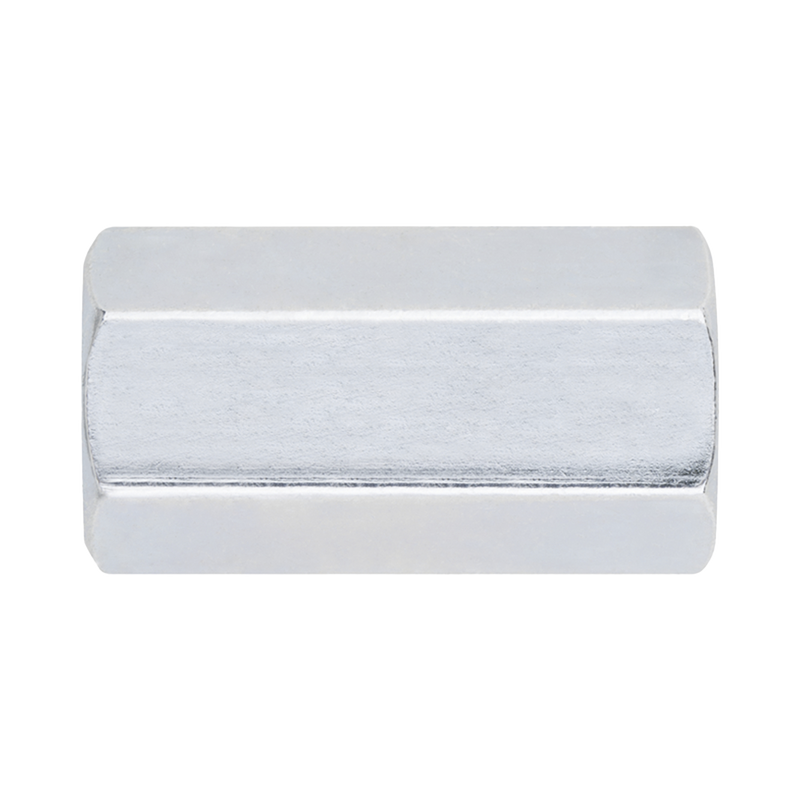 Cople hexagonal roscado de 3/8 (9.5 mm).