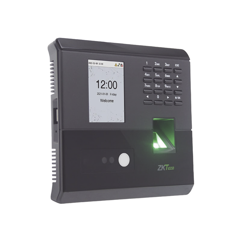 MB10V Lector de Reconocimiento Facial y Huella Digital / 100 Rostros / 500 huellas / Soporta DDNS con BIOTIMEPRO / Función ADMS INCLUIDA