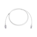 Patch Cord MC6 Modular Cat6 UTP, CM/LS0H, 5ft, Color Blanco, Diámetro Reducido (28AWG), Versión Bulk (Sin Empaque Individual) - Toer