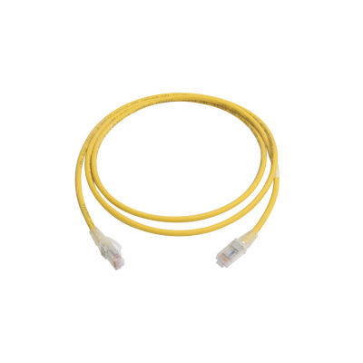 Patch Cord MC6 Modular Cat6 UTP, CM/LS0H, 5ft, Color Amarillo - Toer
