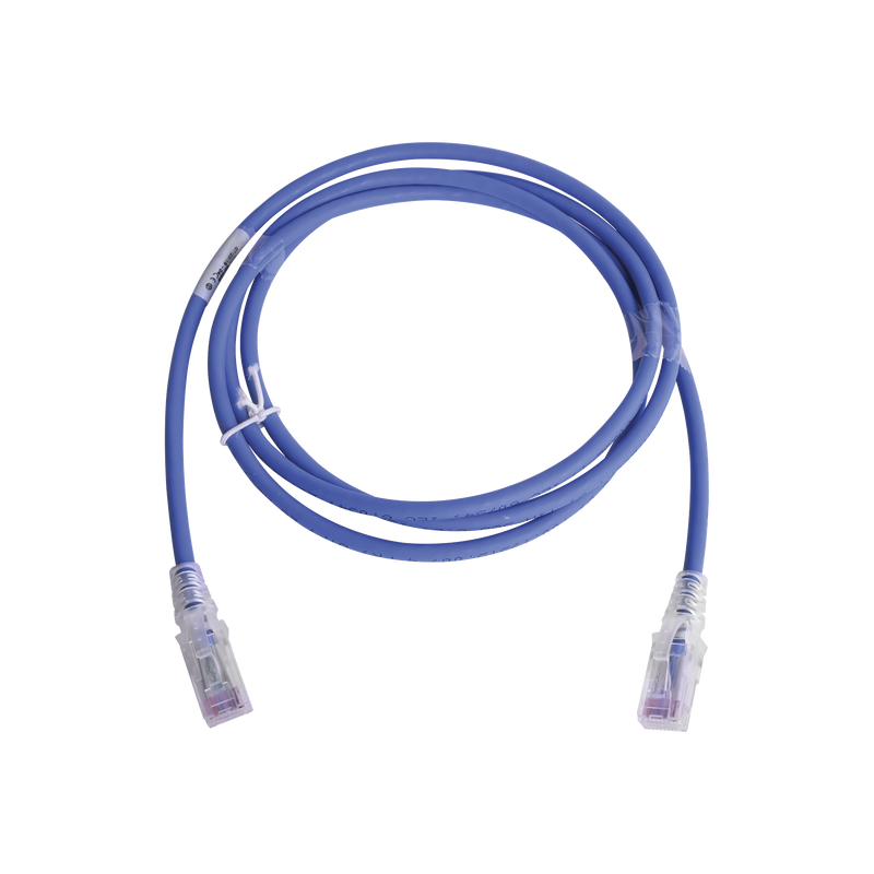 MC6-05-06 Patch Cord MC6 Modular Cat6 UTP, CM/LS0H, 5ft, Color Azul