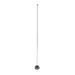 Antena Movil Ajustable en Campo, Rango de Frecuencia 118-940 MHz. - Toer