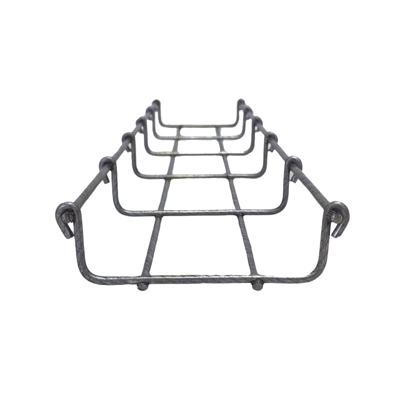MG-50-921BM Charola Bimetálica Tipo Malla 33/100 mm, Ideal Para Utilizarse al Exterior o Zonas Húmedas, Hasta 53 Cables Cat6, Tramo de 3 Metros