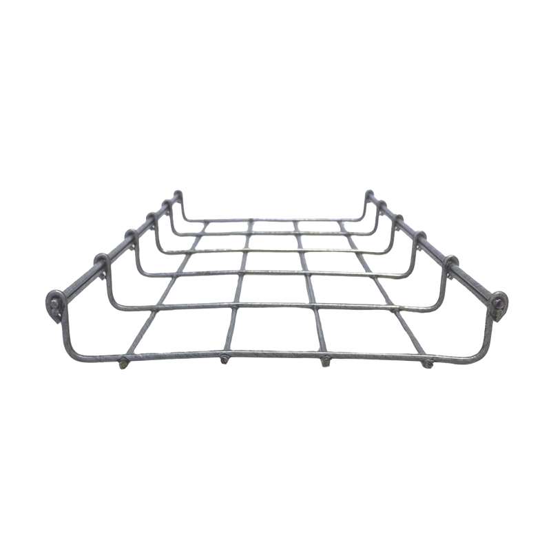 MG-50-923BM Charola Bimetálica Tipo Malla 33/200 mm, Ideal Para Utilizarse al Exterior o Zonas Húmedas, Hasta 105 Cables Cat6, Tramo de 3 Metros