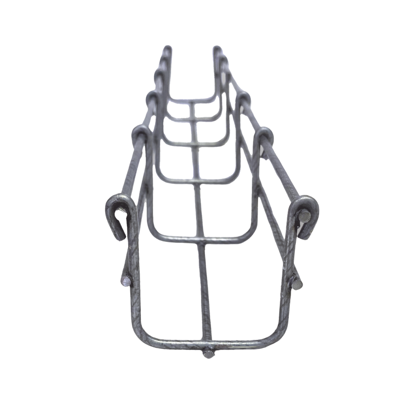 MG-50-930BM Charola Bimetálica Tipo Malla 66/50 mm, Ideal Para Utilizarse al Exterior o Zonas Húmedas, Hasta 53 Cables Cat6, Tramo de 3 Metros