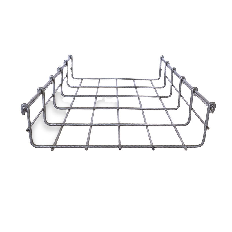 MG-50-934BM Charola Bimetálica Tipo Malla 66/250 mm, Ideal Para Utilizarse al Exterior o Zonas Húmedas, Hasta 263 Cables Cat6, Tramo de 3 Metros