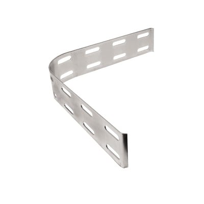 MG-51-097EZR Bajada para cable ranurada 95 x 190 mm con acabado Electro Zinc