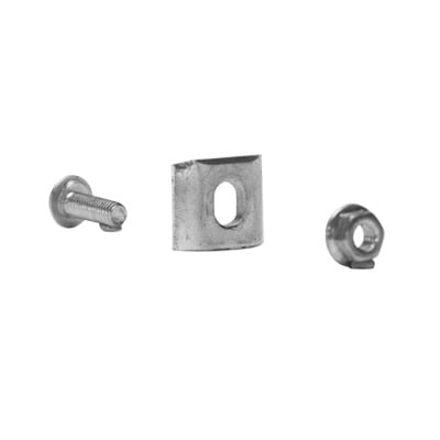 MG-51-KIT3EZ Kit 3 para unir tramos de charolas, con acabado Electro Zinc