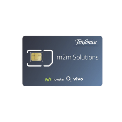 Mica con 1 año de servicio, 25Mb al mes  MULTI-CARRIER(Telcel/Movistar) Especial para GPS - Toer