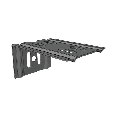 Ménsula Para MallaFils, para montaje en pared, para anchos de charola de 100 mm, con acabado electrozinc - Toer