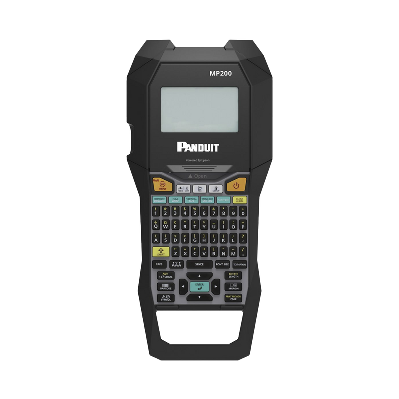 MP200 Impresora Etiquetadora, Compatible con Etiquetas de Hasta 1 in de Ancho, Resolución de 180 dpi y Velocidad de Impresión Rápida