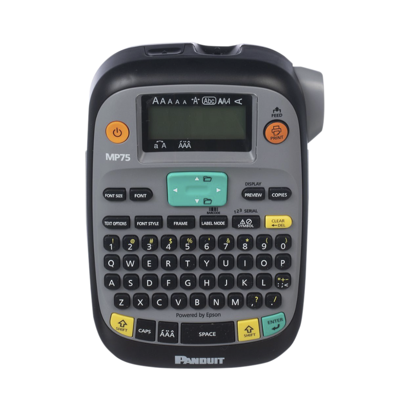 MP75 Impresora Etiquetadora, Compatible con Etiquetas de Hasta 0.75 in de Ancho, Resolución de 180 dpi y Velocidad de Impresión Rápida