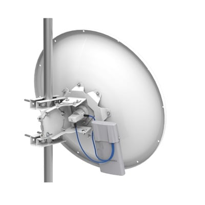 MTAD-5G-30D3-PA (mANT30 PA) Antena direccional 4.7 - 5.8 GHz, 30dBi de ganancia conector SMA Hembra. Con montaje de alineación de precisión