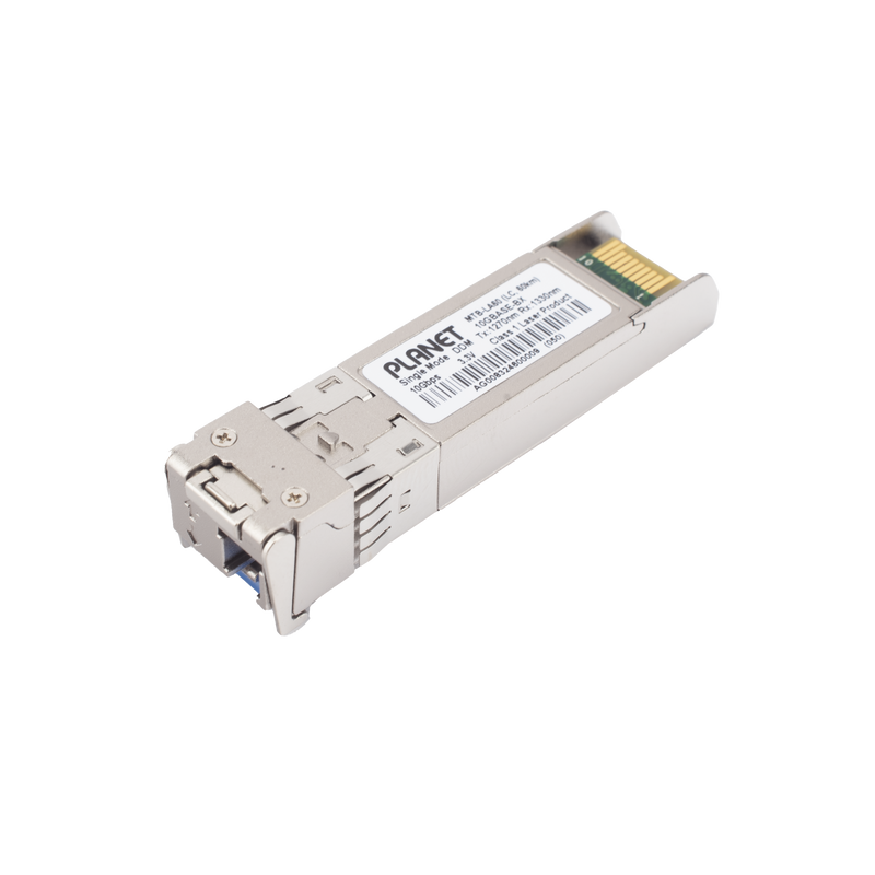 MTB-LA60 Transceptor WDM mini-Gbic SFP+ 10G LC TX:1270nm RX:1330nm para fibra Mono Modo 60 Km, , Requiere MTB-LB60