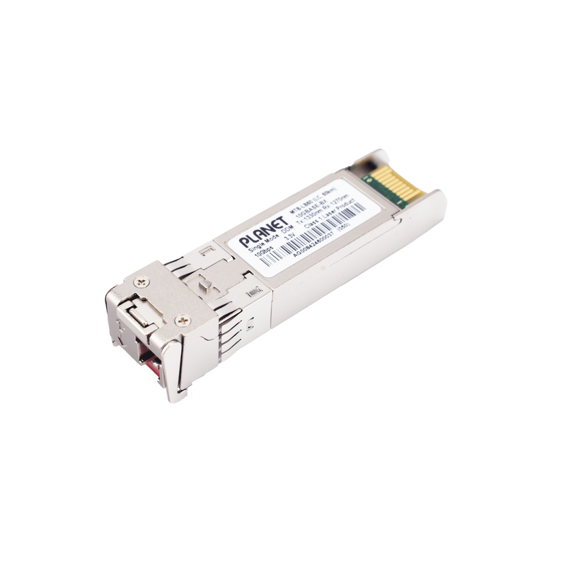MTB-LB60 Transceptor WDM mini-Gbic SFP+ 10G LC TX:1330nm RX:1270nm para fibra Mono Modo 60 Km, Requiere MTB-LA60