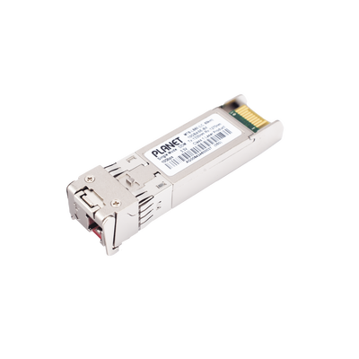 Transceptor WDM mini-Gbic SFP+ 10G LC TX:1330nm RX:1270nm para fibra Mono Modo 60 Km, Requiere MTB-LA60 - Toer