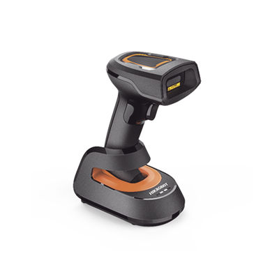 Lector de Códigos Inalámbrico Handheld / 1D y 2D / 2.4 GHz 80 m (262.5 ft) / Algoritmo Inteligente / Batería 2700 mAh / IP42 / Resistente a Caídas 1.8 m (5.9 ft)