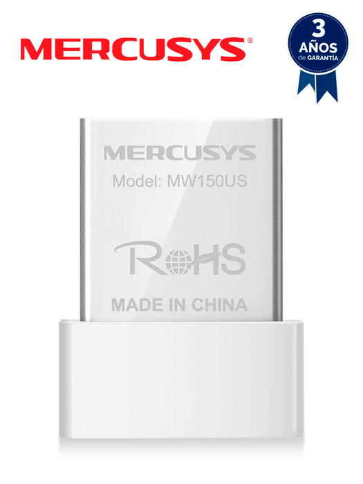 MERCUSYS - MW150US / Adaptador USB Nano Inalámbrico N150