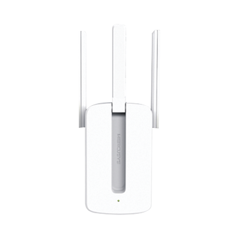 Repetidor / Extensor de Cobertura WiFi N / MU-MISO / 300 Mbps 2.4 GHz / 3 antenas externas / Botón WPS