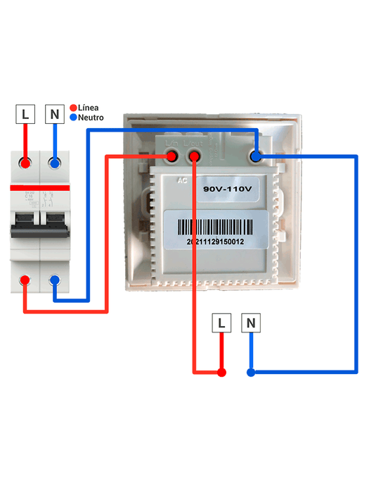 ZKTECO PSM - Modulo de Ahorro de Energía LED / Control de Energía para Habitaciones de Hotel