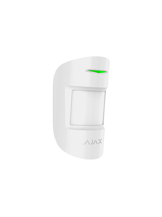 AJAX KIT STARTER - Panel de  alarma Hub2Plus conexión Ethernet / WiFi /  LTE APP “AJAX PRO” iOS y Android , 1 sensor de movimiento y 1 detector de puerta o ventana con entrada auxiliar en color blanco