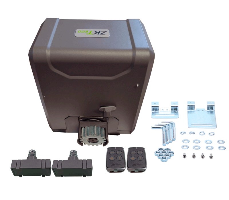 ZKTECO ZKSL800AC - Motor para puerta deslizante / peso maximo 800 Kg / 370W 110 VCA / Compatible con Cremallera WEJOIN WJKJCT Clave 77310