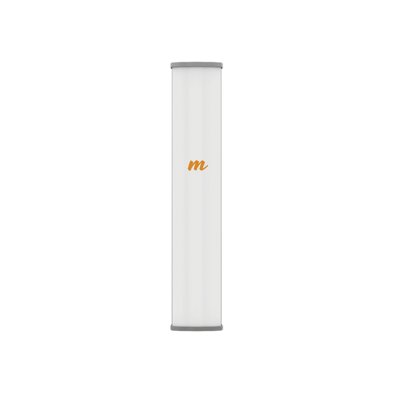 Antena Sectorial MIMO 4X4 de 45 º,  4.9 - 6.4 GHz, IP55, Ganancia de 22 dBi, 4 Conectores N-hembra, Montaje y Jumper tipo N incluido.