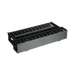 Organizador de Cables Horizontal NetManager, Doble (Frontal y Posterior), Para Rack de 19in, 2UR - Toer