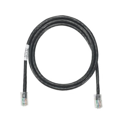 Cable de Parcheo UTP Categoría 5e, con Plug Modular en Cada Extremo - 1.5 Metros (4.92 Pies) - Negro