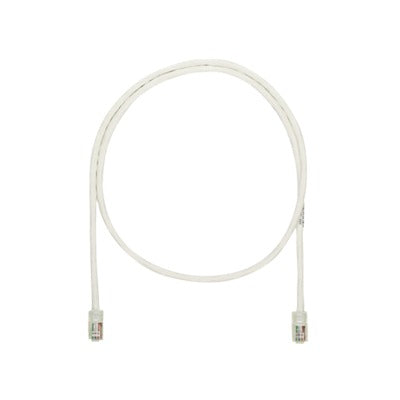 Cable de Parcheo UTP Categoría 5e, con Plug Modular en Cada Extremo - 4.3 Metros (14.11 Pies) - Blanco Mate