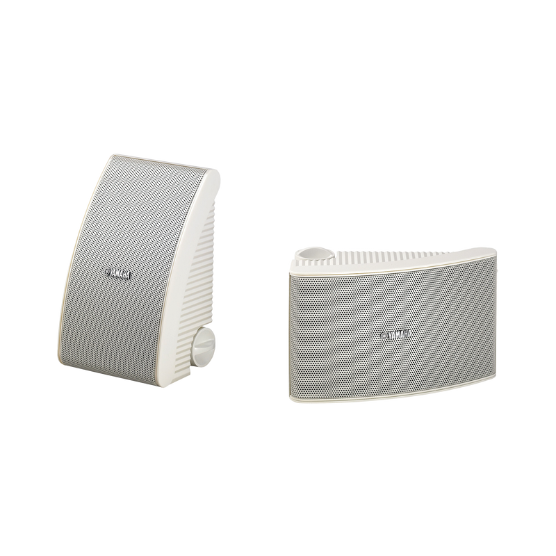 NSAW392W Altavoz de Montaje en Superficie de 2 vias | Woofer 5.25 | Tweeter 1 | Media Intemperie| 6 ohms | Par | Color Blanco