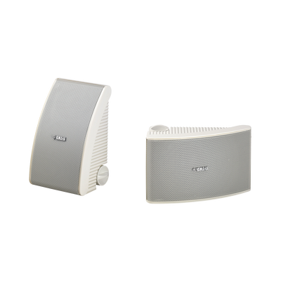 Altavoz de Montaje en Superficie de 2 vias | Woofer 5.25 in | Tweeter 1 in | Media Intemperie | 6 ohms | Par | Color Blanco