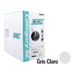 Bobina de Cable UTP 305 m. de Cobre, NetKey, Gris Claro, Categoría 5e (24 AWG), PVC (CM), de 4 pares - Toer