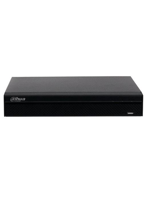DAHUA DHI-NVR4108HS-8P-4KS3 NVR de 8 MP / 4k / 8 canales IP/ 8 puertos PoE/ Rendimiento de 160 mbps/ H.265+/ 1 Bahía para disco duro/ Soporta cámaras WizSense/ HDMI 4K & VGA/