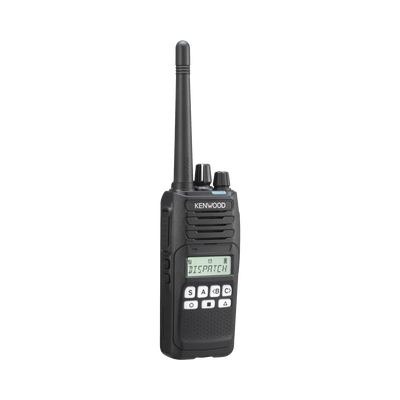 Radio portátil VHF 136-174 MHz, Digital DMR-Analógico, Intrínsecamente Seguro, 5 Watts, 260 Canales, 9 Teclas, Roaming, Encriptación, GPS*, Inc. antena, batería, cargador y clip