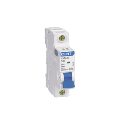 Pastilla para Riel Din, 1 Polo, 6 Amp, Vca:110/415v, 6kA, Catálogo: NXB631PC6, Serie: NXB-63. - Toer