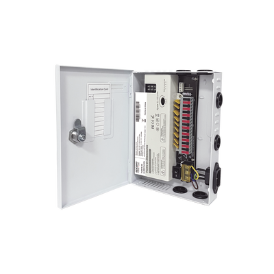 Fuente / 11-15 V / 9 canales / 16 A / Alta tecnología en seguridad / Doble ventilador / Hasta 1.8 Amperes por Salida / Filtro de ruido por canal / Diseño de alta gama.