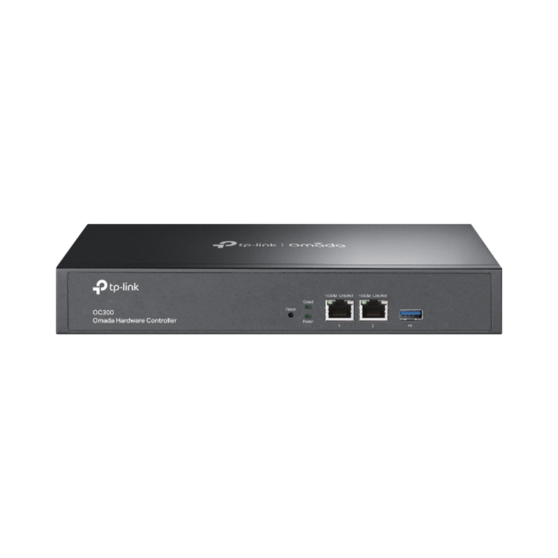 OC300 Controladora Omada para gestionar hasta 500 equipos Omada/ Gestion desde la Nube gratuita / Actualizaciones masivas / 2 puertos Gigabit con PoE af/at