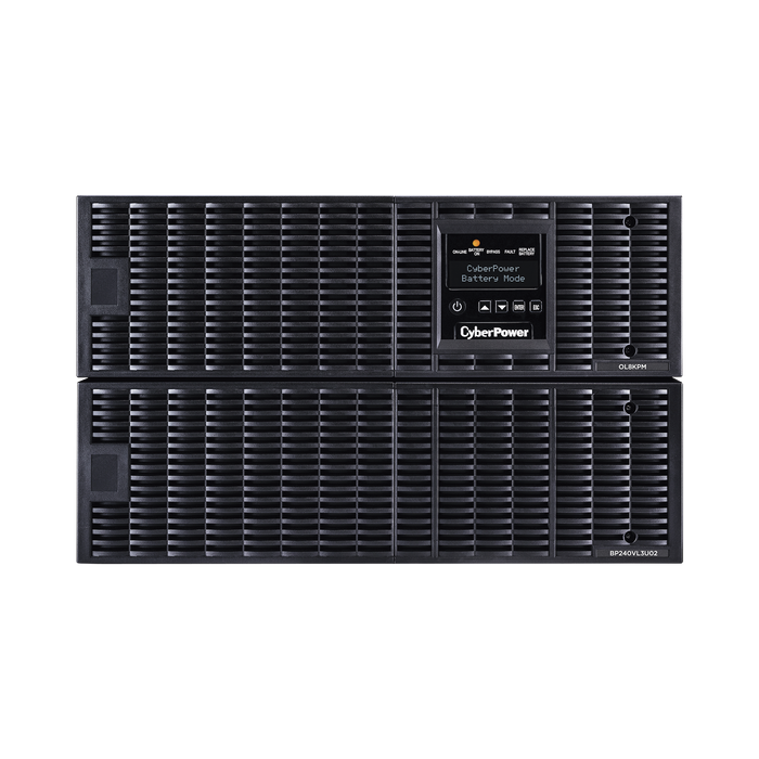 UPS de 8000 VA/ 8000 W, Online Doble Conversión, 200 - 240 Vac de Salida, Terminal Hardwired, Onda Senoidal Pura, Torre o Rack de 6 UR, Con 3 Tomas NEMA L6-30R
