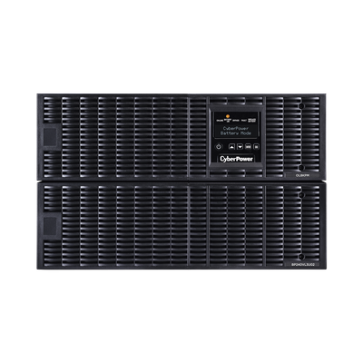 UPS de 8000 VA/ 8000 W, Online Doble Conversión, 200 - 240 Vac de Salida, Terminal Hardwired, Onda Senoidal Pura, Torre o Rack de 6 UR, Con 3 Tomas NEMA L6-30R - Toer