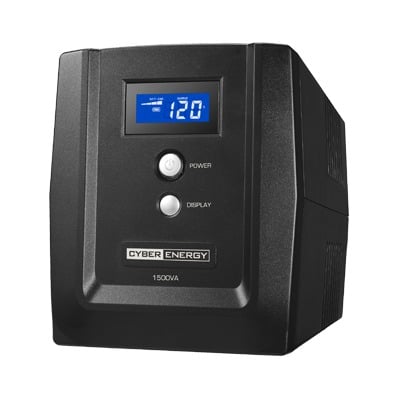 OM1500ATLCD UPS de 1500 VA/900 W, Topología Línea Interactiva, Entrada 120 Vca NEMA 5-15P, y 8 Salidas NEMA 5-15R, Con Regulador de Voltaje (AVR)