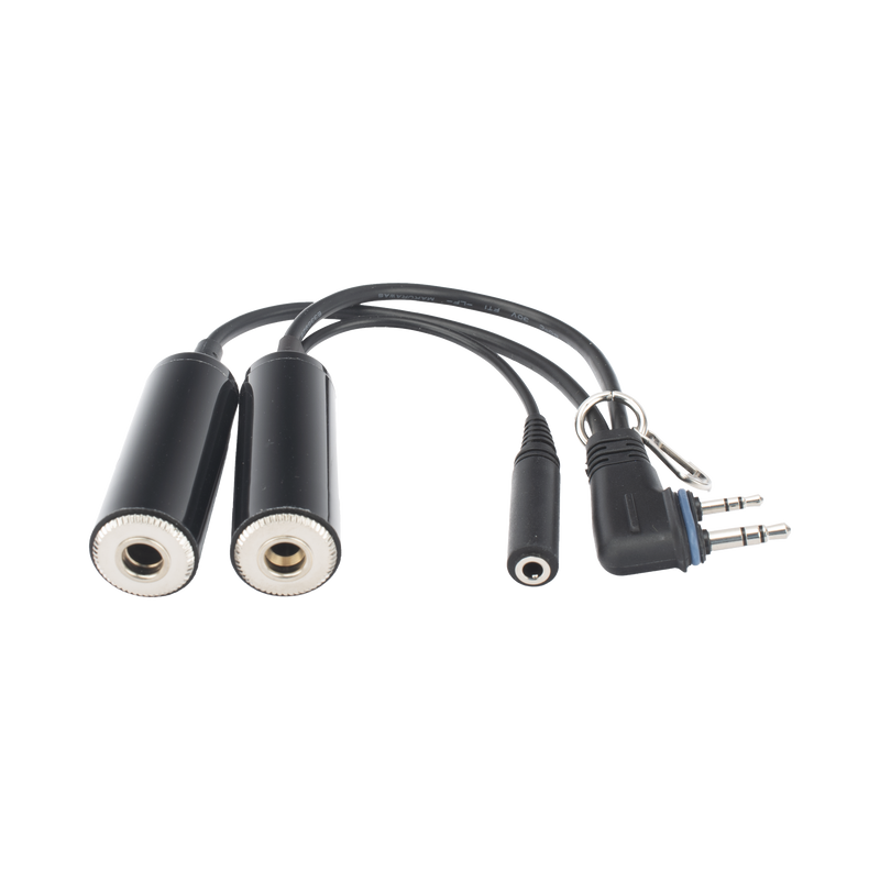 OPC-2379 Cable de accesorios para conexión de diadema aéreas a radio IC-A25N/C