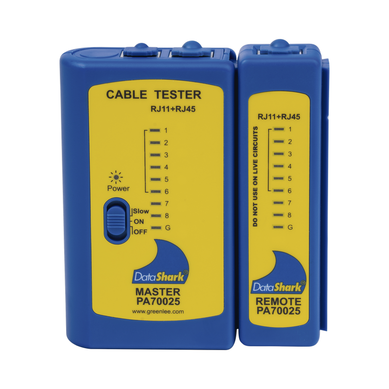 Probador para mapeo de cables de red