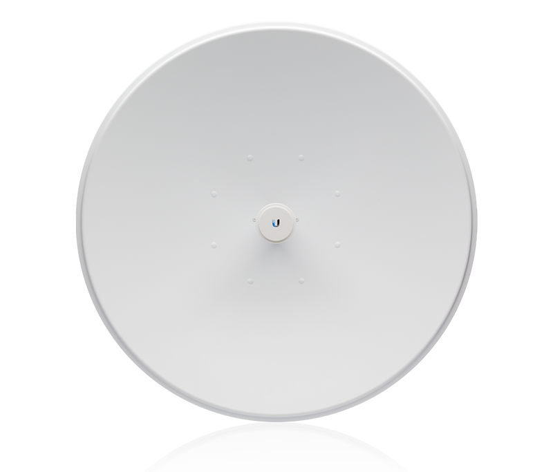 UBIQUITI POWERBEAM AC PBE-5AC-620 - Radio Airmax AC 5.8GHz para exteriores con antena integrada de 29 dBi, tecnología MIMO y rendimiento de hasta 450 Mbps.
