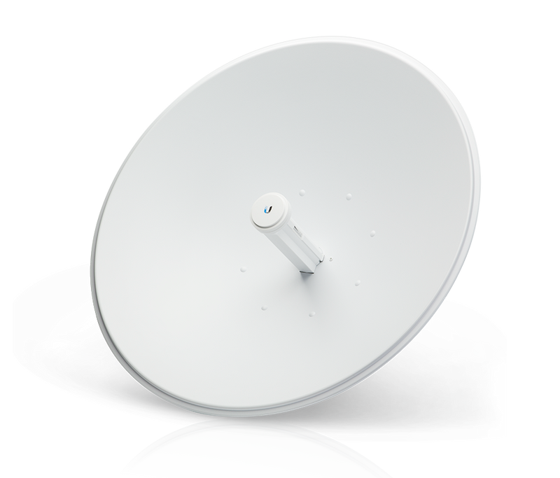 UBIQUITI POWERBEAM AC PBE-5AC-620 - Radio Airmax AC 5.8GHz para exteriores con antena integrada de 29 dBi, tecnología MIMO y rendimiento de hasta 450 Mbps.