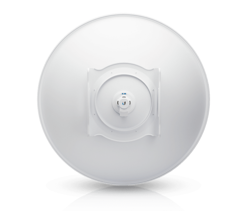 UBIQUITI KIT PTP PBE-5AC-620 - Kit de 2 piezas para enlace PTP en banda de 5 GHz con antena integrada de 29 dBi y tecnología airMAX AC, rendimiento superior a 450 Mbps, baja latencia y alta estabilidad para redes empresariales o ISP.
